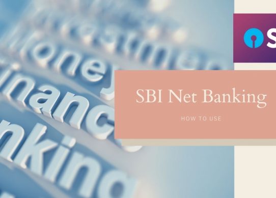 how to use sbi net banking
